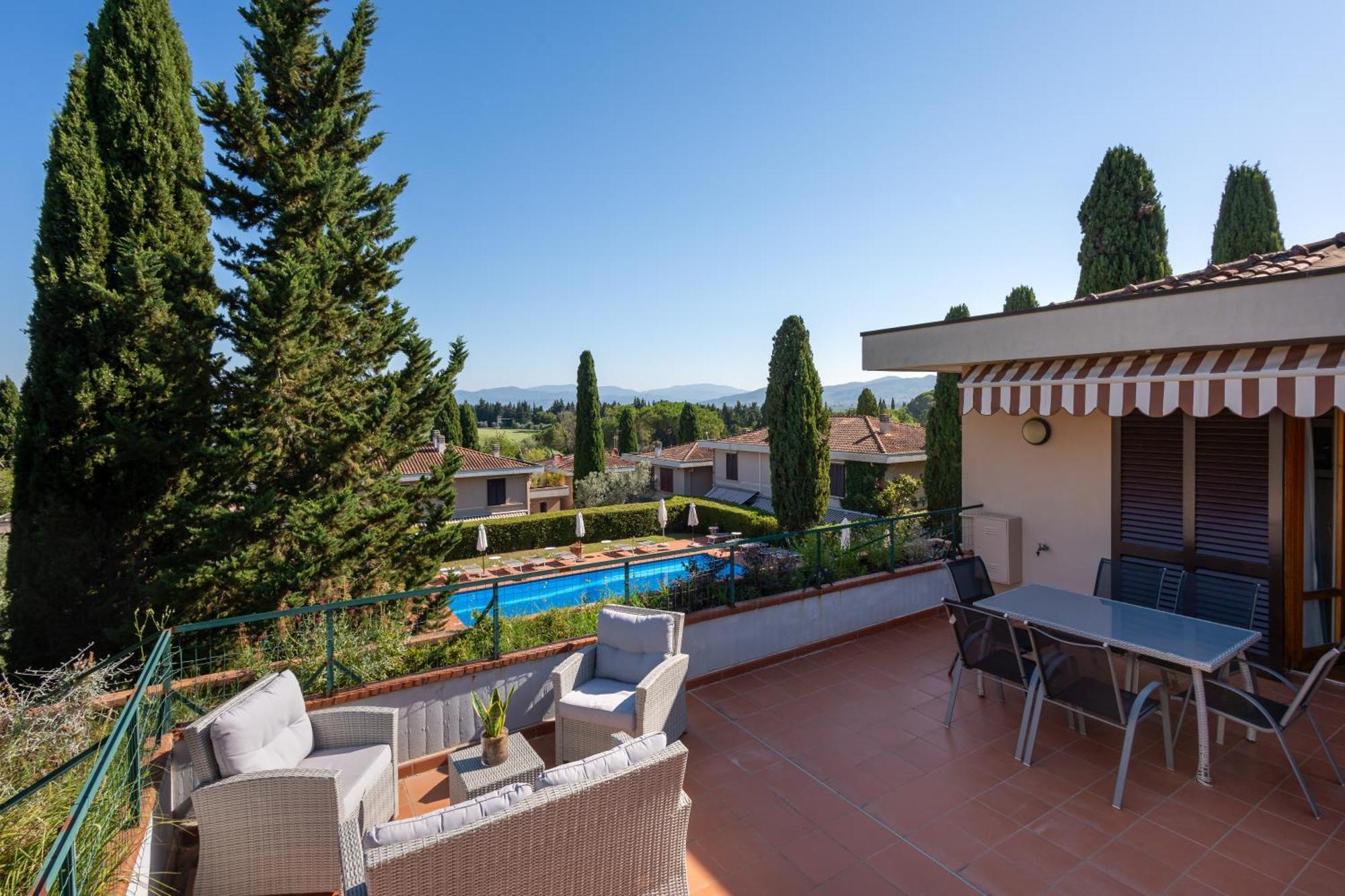 Residence Poggio Golf Chianti Firenze Импрунета Экстерьер фото